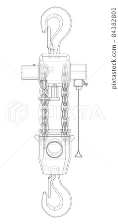 Pneumatic Wire Rope Winch concept outline Pneumatic Wire Rope Winch concept outline 84182801