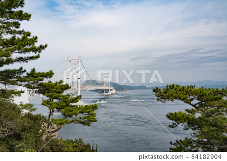 Naruto Strait seen from Mt. Naruto 84182904
