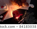 Dining table painting style 84183038