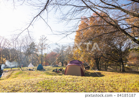 Autumn campsite Keshibozunoson Rural Park Autumn campsite Keshibozunoson Rural Park 84185187