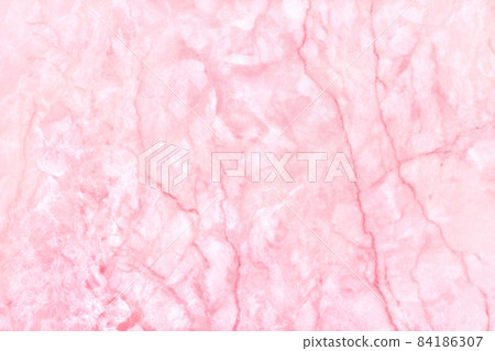Pink marble texture background with high resolution for interior decoration. Tile stone floor in natural pattern. 84186307