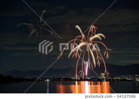 Lake Biwa Fireworks Festival 2021 Autumn 84187086