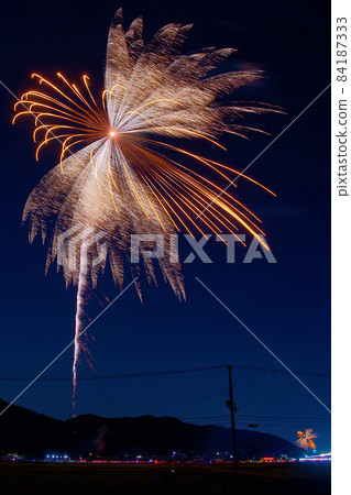 Fireworks display 2021 Konan City, Shiga Prefecture Fireworks display 2021 Konan City, Shiga Prefecture 84187333