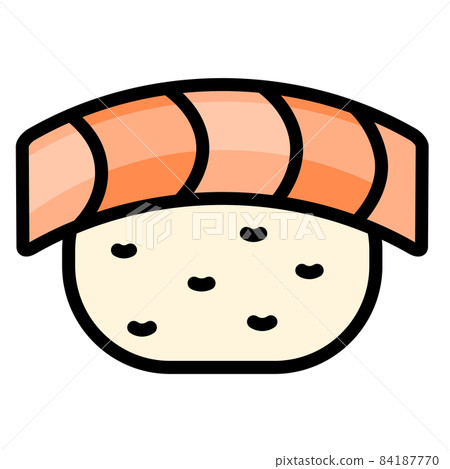 Vector illustration of Japanese food - sushi Vector illustration of Japanese food - sushi 84187770