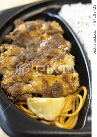 Delicious chicken steak lunch Delicious chicken steak lunch 84188422