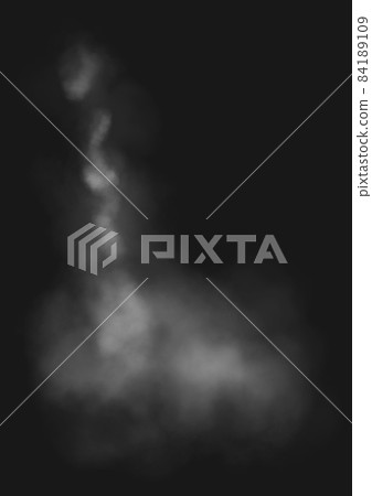 Thin steam rising up 84189109