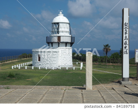 能登半島的六甲崎燈塔 84189758