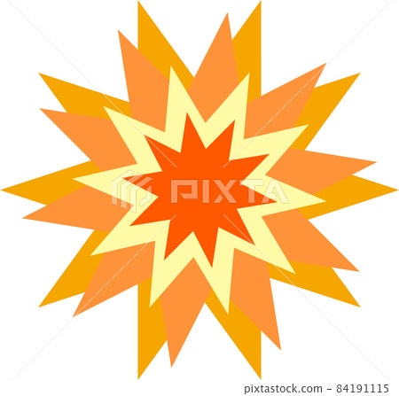 Image balloon effect of cartoon-style explosion Image balloon effect of cartoon-style explosion 84191115