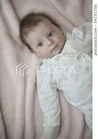 happy newborn little baby smilling happy newborn little baby smilling 84191788