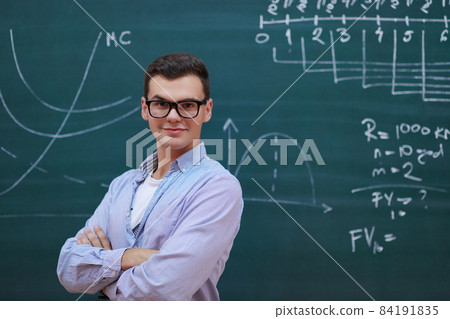 the student does the task on the board the student does the task on the board 84191835
