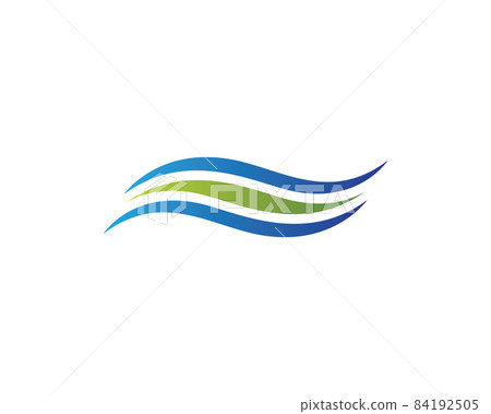 Water wave vector icon illustration Water wave vector icon illustration 84192505