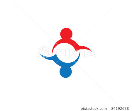 Community vector icon illustration design - Stock Illustration ...