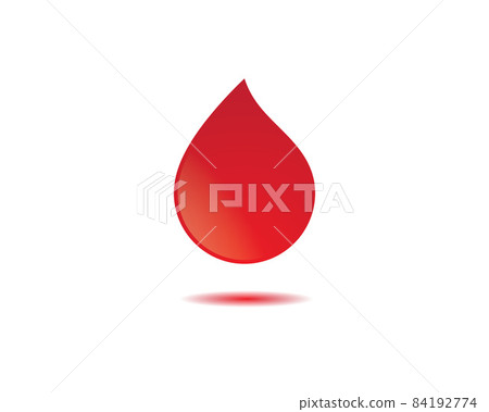 Blood vector icon illustration design 84192774
