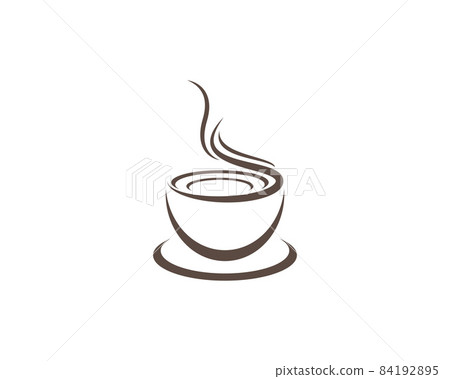 Coffee cup symbol vector icon illustration design Coffee cup symbol vector icon illustration design 84192895