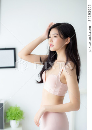 Beautiful portrait young asian woman sexy in underwear figure fit relax with seductive. Beautiful portrait young asian woman sexy in underwear figure fit relax with seductive. 84193993