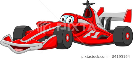 cartoon-smiling-formula-racing-car-mascot-stock-illustration