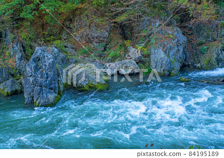 Takatsudo Gorge Takatsudo Gorilla Rock 秋葉 初秋景色 Takatsudo Gorge Takatsudo Gorilla Rock 秋葉 初秋景色 84195189