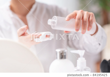 婦女，護膚準備 84195425