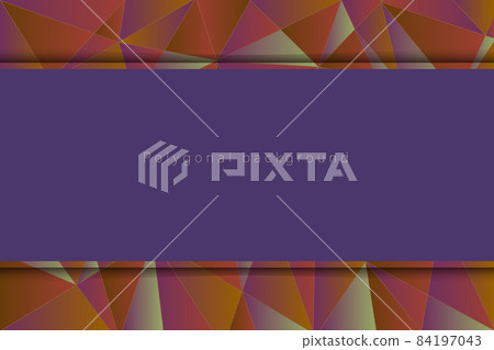 polygon gorgeous mosaic pattern background red purple 84197043
