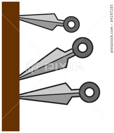 忍者導彈苦無的插圖 忍者導彈苦無的插圖 84197285