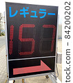 Regular gasoline price 84200202