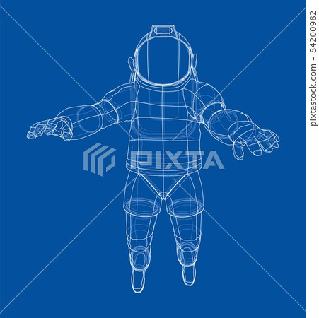 Astronaut concept. 3d illustration Astronaut concept. 3d illustration 84200982