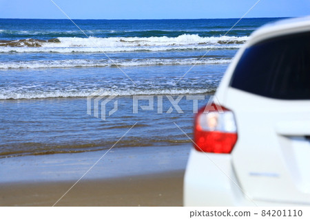 沙灘、大海、四驅車 沙灘、大海、四驅車 84201110