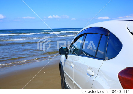 沙灘、大海、四驅車 沙灘、大海、四驅車 84201115