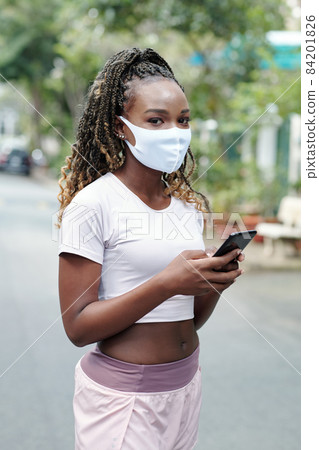 Beautiful Woman with Smartphone Beautiful Woman with Smartphone 84201826