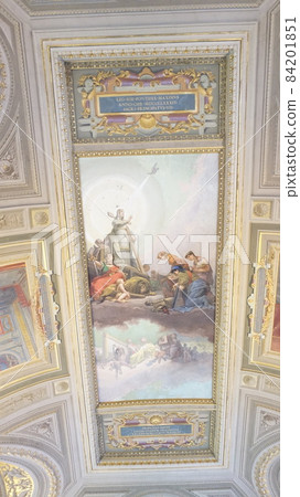 Vatican Museums ceiling painting Vatican Museums ceiling painting 84201851