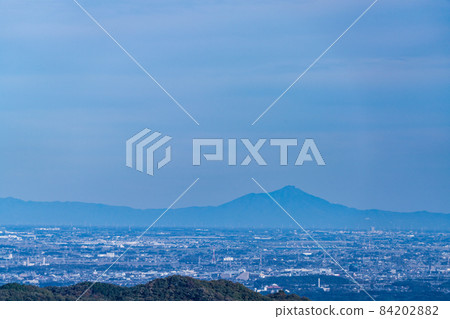 Looking at Mt. Tsukuba from Sakurayama Park 84202882