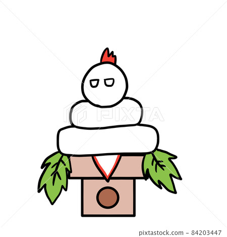 Chicken Kagami Mochi Chicken Kagami Mochi 84203447