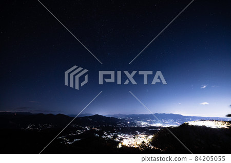 Night view from Haruna Takane Observatory Night view from Haruna Takane Observatory 84205055