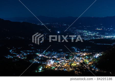 Night view from Haruna Takane Observatory Night view from Haruna Takane Observatory 84205186