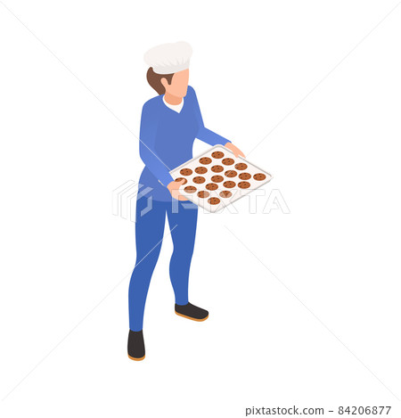 Tray Of Cookies Composition 84206877