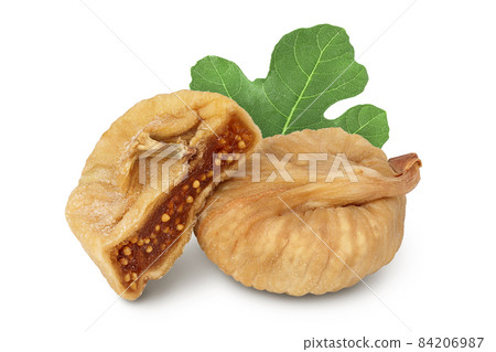 dried fig isolated on white background with clipping path and full depth of field dried fig isolated on white background with clipping path and full depth of field 84206987
