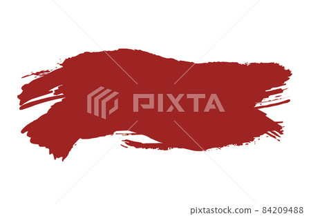 Red ink handwriting material - Stock Illustration [84209488] - PIXTA