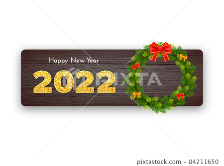 Holiday gift card Happy New Year 2022 Holiday gift card Happy New Year 2022 84211650