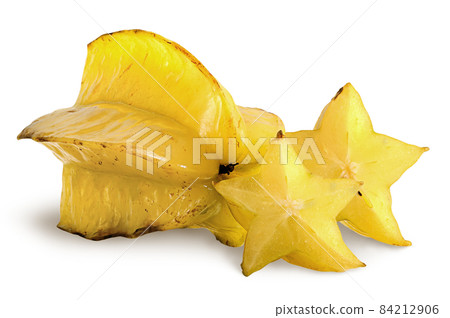 Two slices in front of whole carom Two slices in front of whole carom 84212906