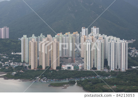the Yat Tung Estate at Tung Chung, hk 24 oct 2021 84213053