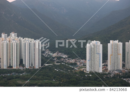 the Yat Tung Estate at Tung Chung, hk 24 oct 2021 84213068