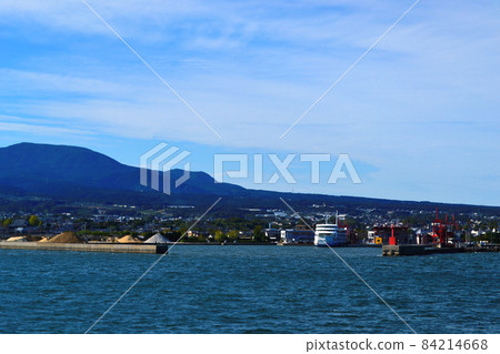 連接熊本縣和長崎縣的“有明渡輪”船上的風景 84214668