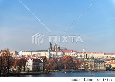 Embankment of the Vltava River and Karlov most, Charles bridge Embankment of the Vltava River and Karlov most, Charles bridge 84215145