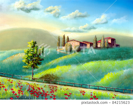 Italian landscape 84215623