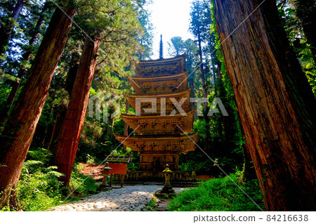 Haguroyama, Dewa Shrine, the divine Haguroyama Five-story Pagoda, Tohoku, Tsuruoka City, Yamagata Prefecture (8) Haguroyama, Dewa Shrine, the divine Haguroyama Five-story Pagoda, Tohoku, Tsuruoka City, Yamagata Prefecture (8) 84216638
