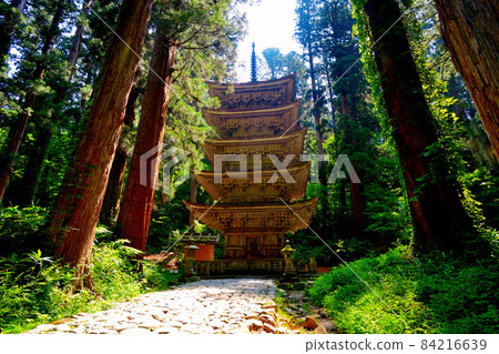 Haguroyama, Dewa Shrine, the divine Haguroyama Five-story Pagoda, Tohoku, Tsuruoka City, Yamagata Prefecture (9) Haguroyama, Dewa Shrine, the divine Haguroyama Five-story Pagoda, Tohoku, Tsuruoka City, Yamagata Prefecture (9) 84216639