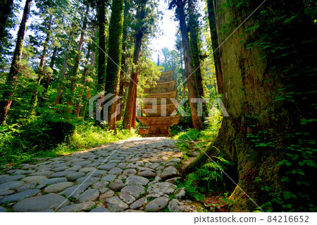 羽黑山、出羽神社、神聖的羽黑山五層寶塔、山形縣鶴岡市東北部(13) 羽黑山、出羽神社、神聖的羽黑山五層寶塔、山形縣鶴岡市東北部(13) 84216652