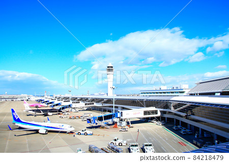 愛知縣常滑市中部國際機場的風景 84218479