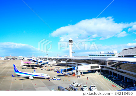 愛知縣常滑市中部國際機場的風景 84218490