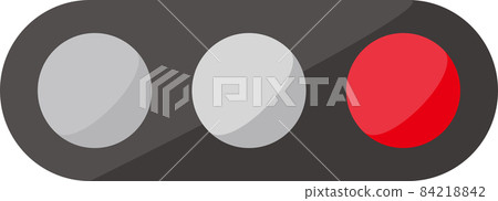 Red light. Vectors related to roads and traffic. Traffic light icon. 84218842